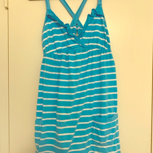 Hollister Blue Cross Back Dress - Picture 1 of 3
